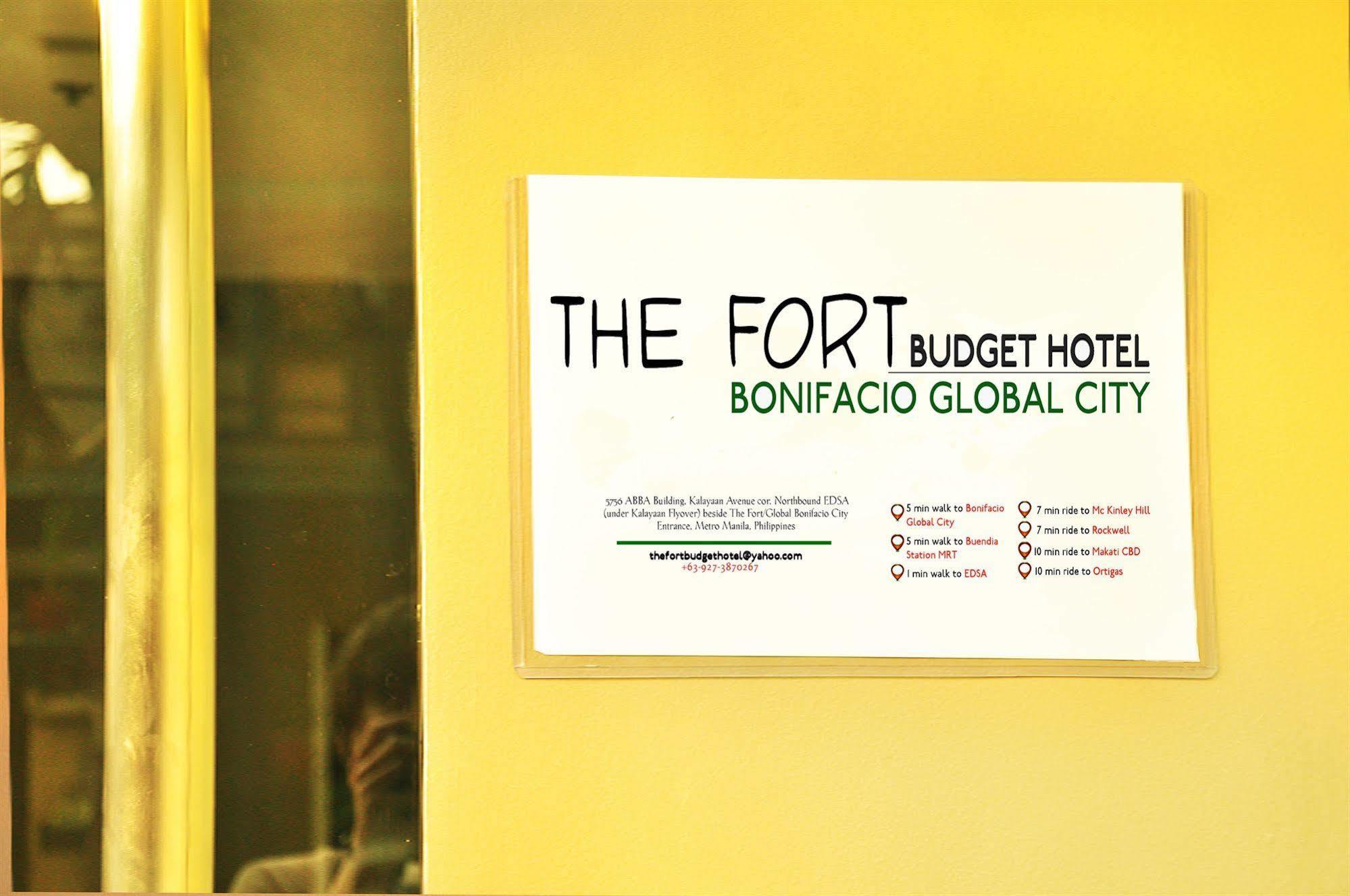 סן פדרו מקאטי The Fort Budget Hotel- Bonifacio Global City מראה חיצוני תמונה